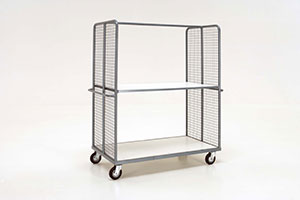 Trolley with removable shelf