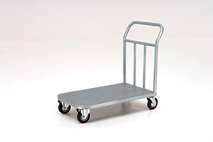 Single or double sided trolleys and containers