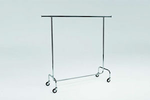 Garment rails trolleys and containers 