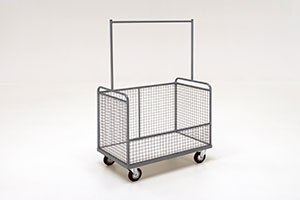 Carrello/contenitore porta abiti