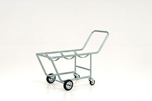 Carrello porta fusti
